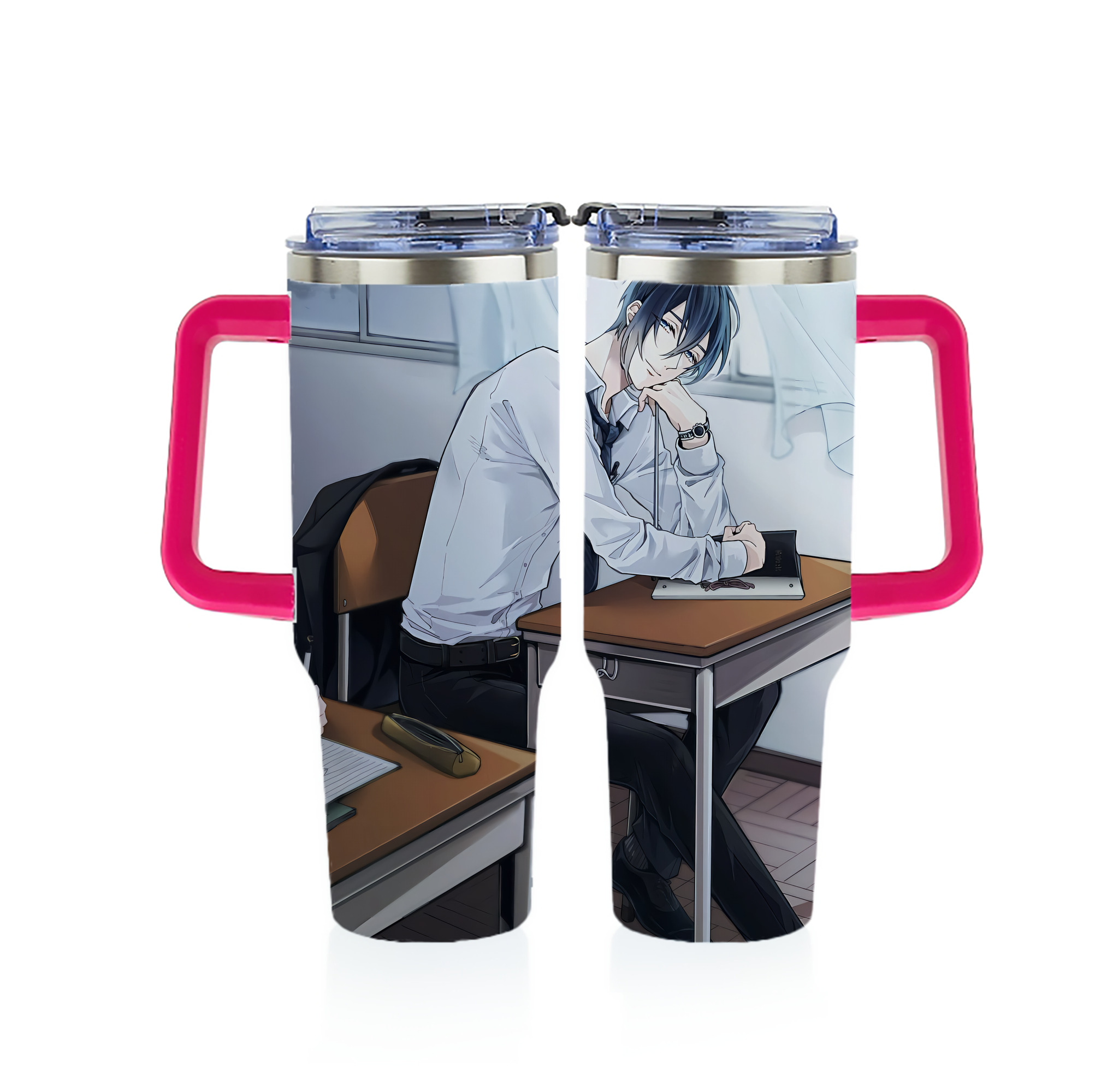 （画像用） 刀剣乱舞 Touken Ranbu 1200ｍLフルプリント車用タンブラー